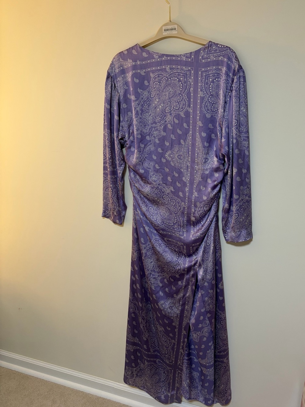 Zara paisley dress